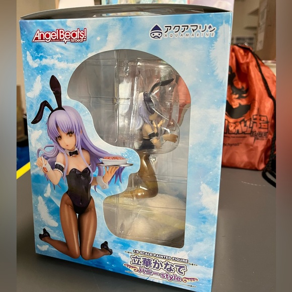 Anime figure Angel Beats! Kanade Tachibana: Bunny style Aquamarine Japan - Picture 11 of 12